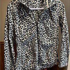 Joe Fresh Black and White Animal Print Jacket
